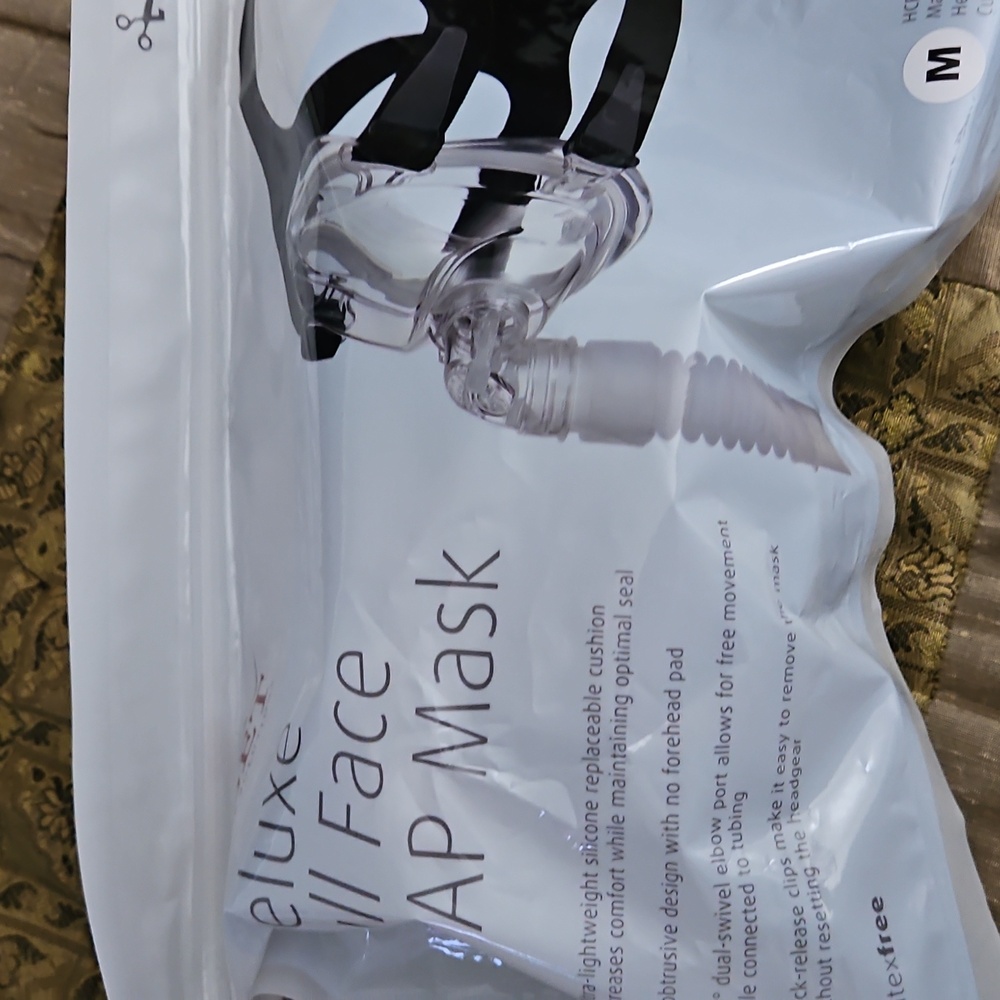 Sunset Full Face  Mask For SLEEP EQUIPMENT MEDIUM.BRAND NEW UNOPENED!!!